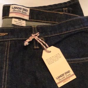 Lands End traditional fit jeans